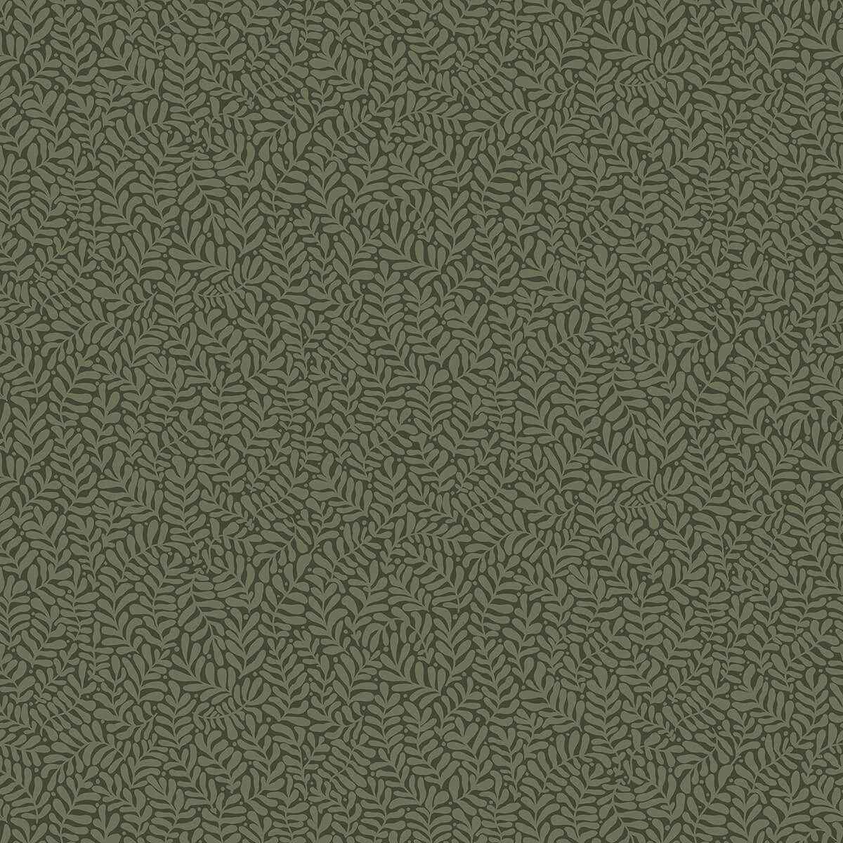 Anna Dark Green Fern Trail Wallpaper - York Wallcoverings - 2999-55000 - York Wallcoverings Wallpaper