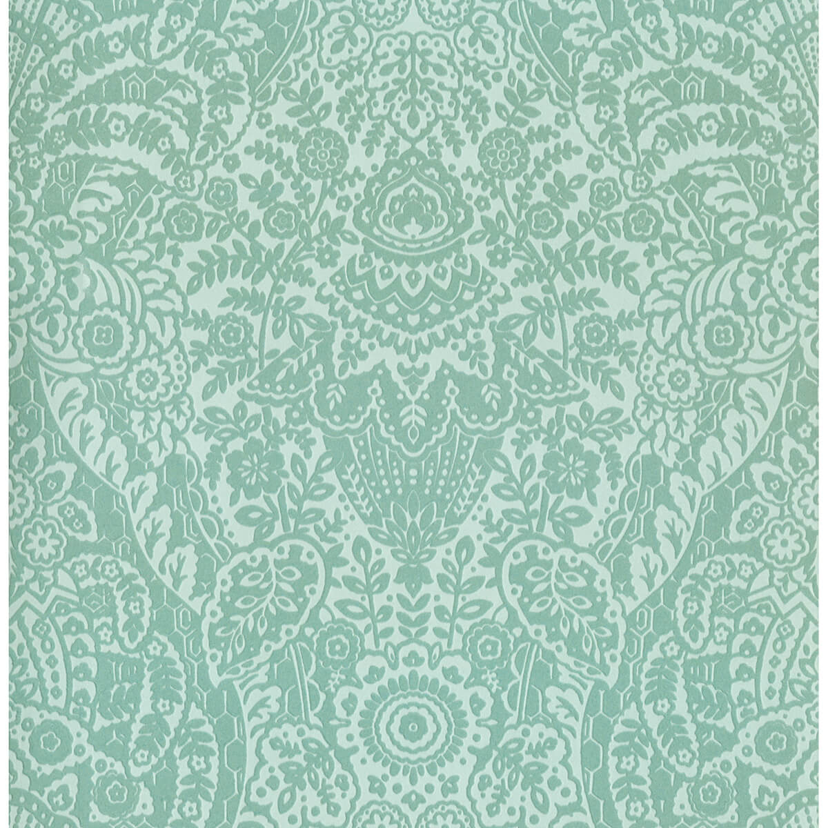 maris-mint-flock-damask-wallpaper-york-wallcoverings-2973-87369 - York Wallcoverings Wallpaper