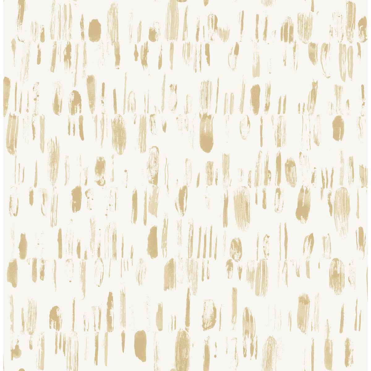 Dwell Gold Brushstrokes Wallpaper - York Wallcoverings - 2973-90203 - York Wallcoverings Wallpaper
