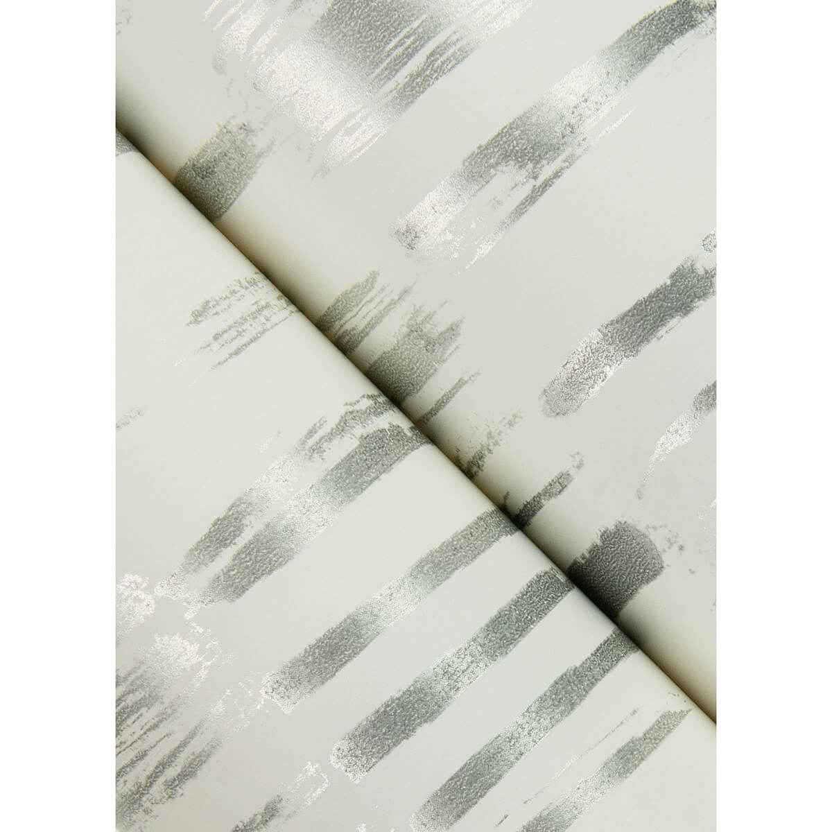 Dwell Grey Brushstrokes Wallpaper - York Wallcoverings - 2973-90204 - York Wallcoverings Wallpaper