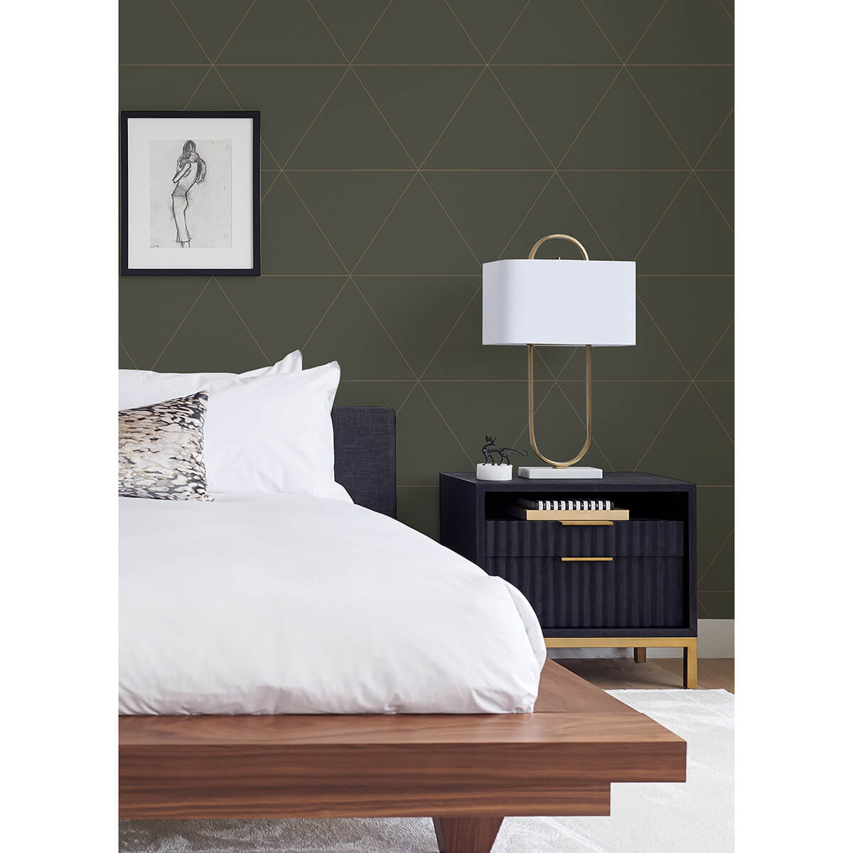 twilight-grey-geometric-wallpaper-york-wallcoverings-2973-91002 - York Wallcoverings Papel pintado