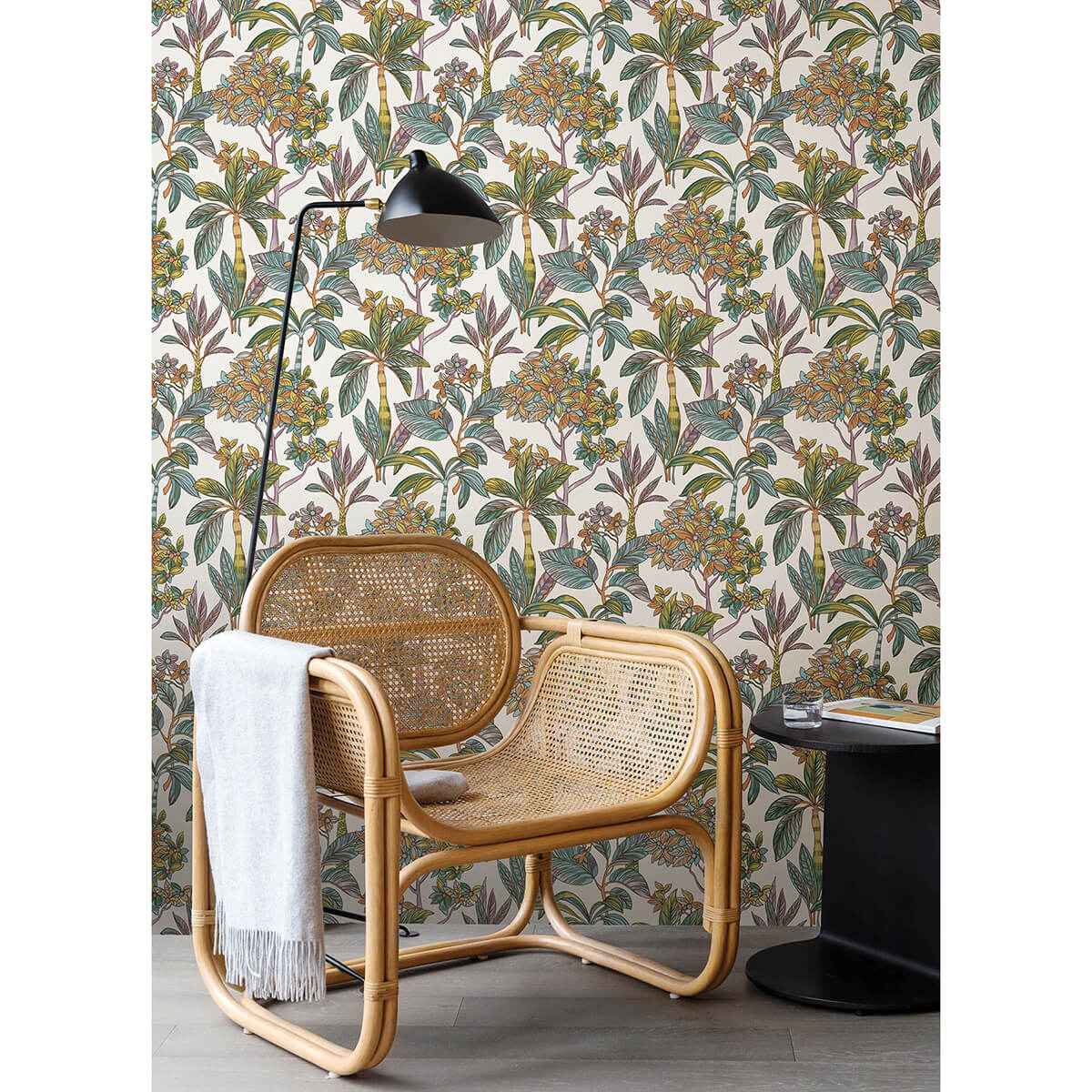 Rainbow Panama Peel & Stick Wallpaper - York Wallcoverings - NUS4314 - York Wallcoverings Wallpaper