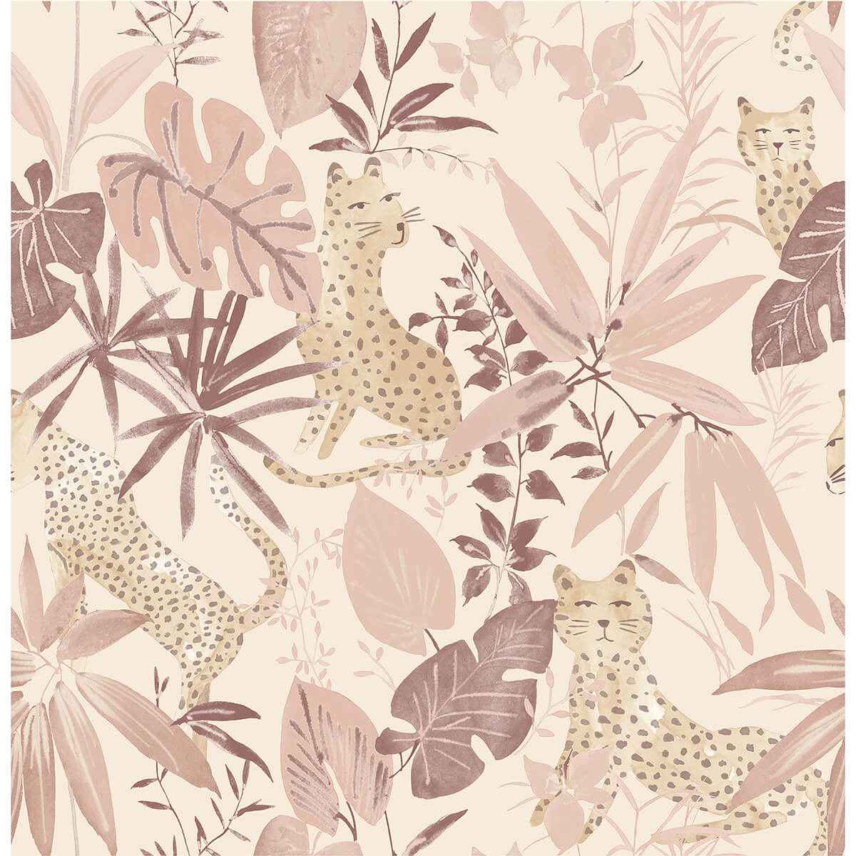 Rose Jhalana Peel & Stick Wallpaper - York Wallcoverings - NUS4322