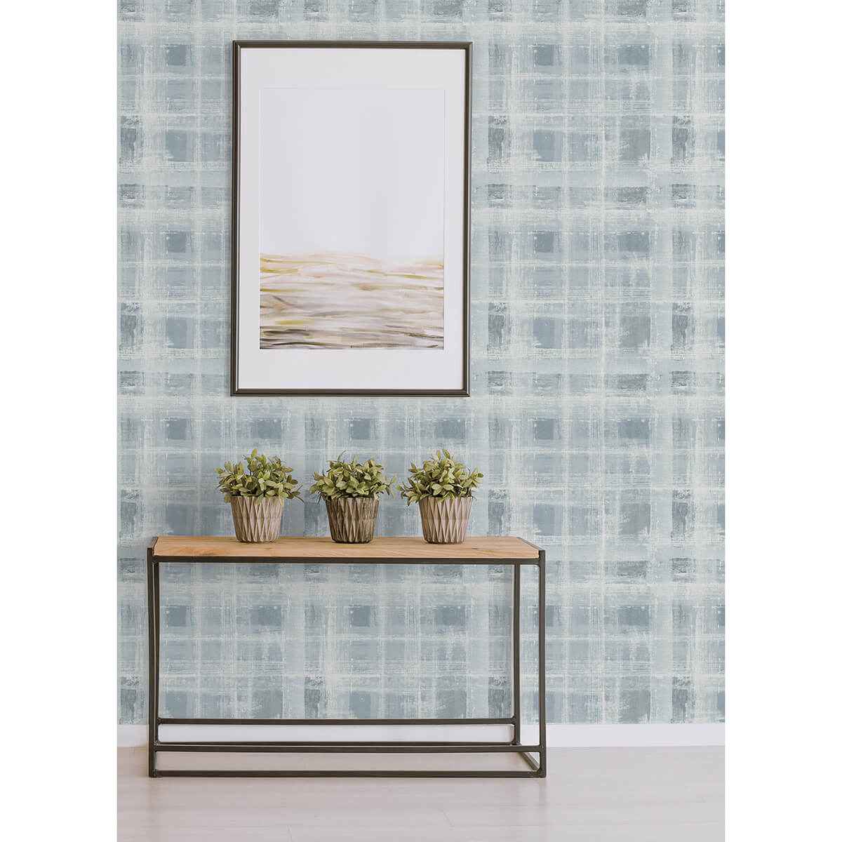 Blue Stuart Peel & Stick Wallpaper - York Wallcoverings - SLS4294 - York Wallcoverings Wallpaper