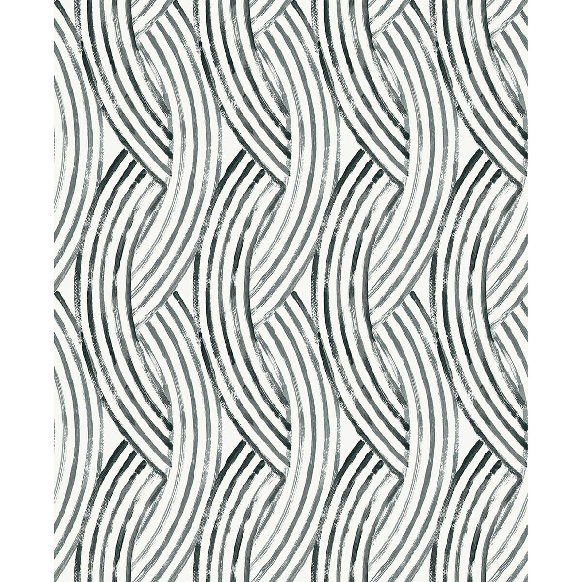Charcoal Meraki Peel and Stick Wallpaper - York Wallcoverings - NUS4163 - York Wallcoverings Wallpaper