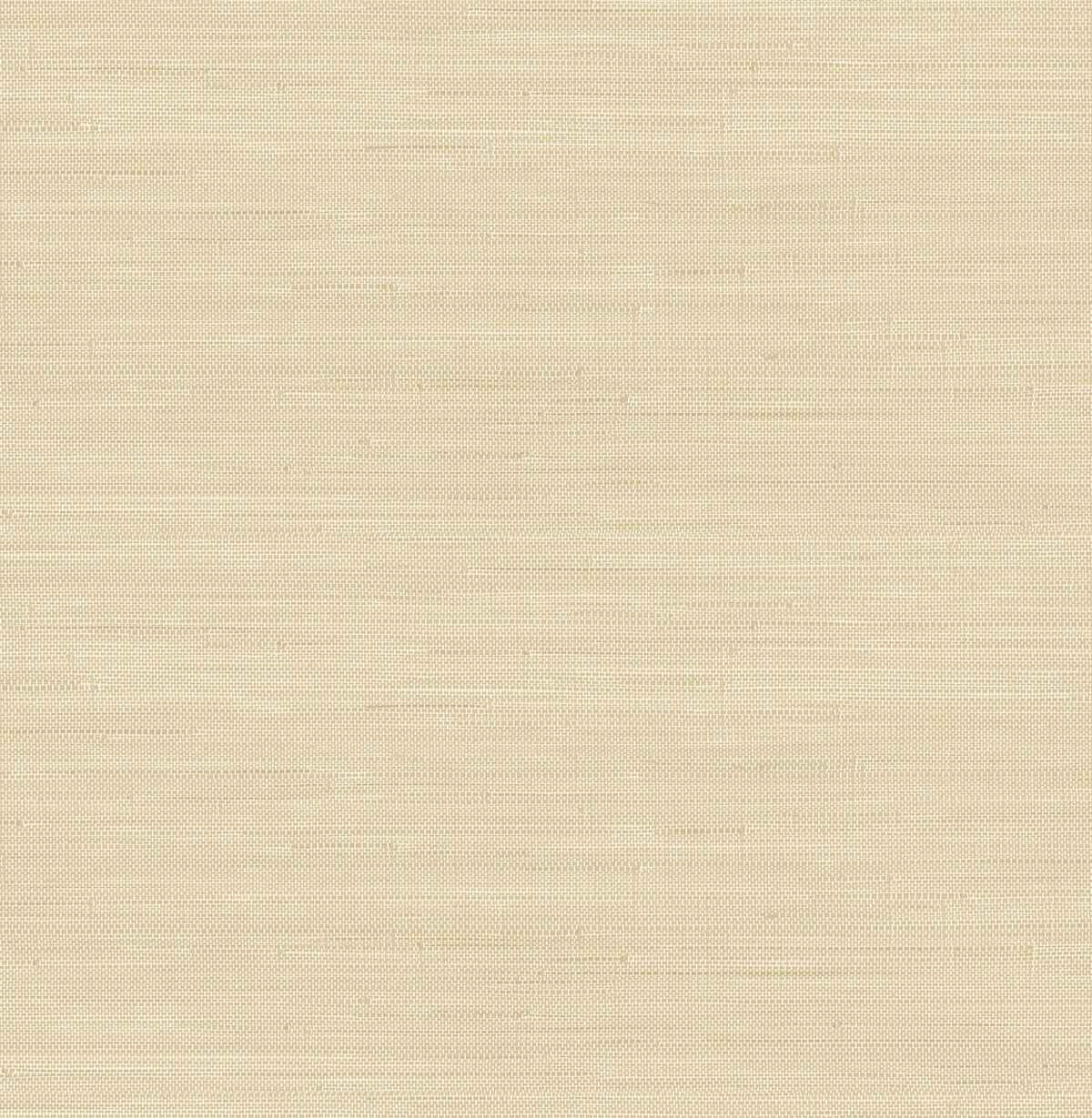 Wheat Classic Faux Grasscloth Peel and Stick Wallpaper - York Wallcoverings - SSS4570