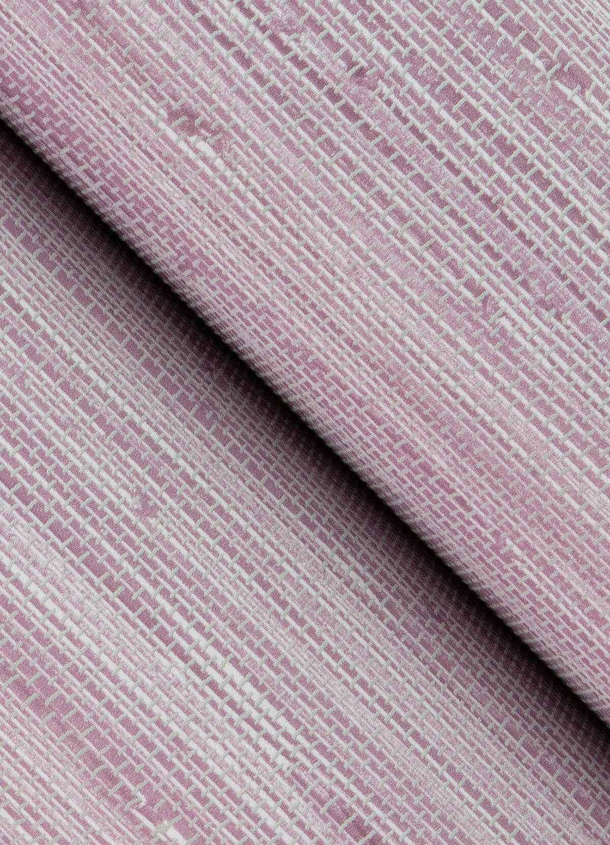 Lilac Classic Faux Grasscloth Peel and Stick Wallpaper - York Wallcoverings - SSS4571 - York Wallcoverings Wallpaper