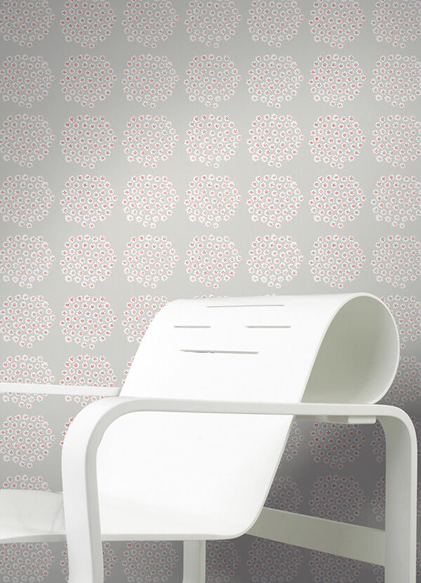 Grey Puketti Peel & Stick Wallpaper - York Wallcoverings - MKS4496 - York Wallcoverings Wallpaper