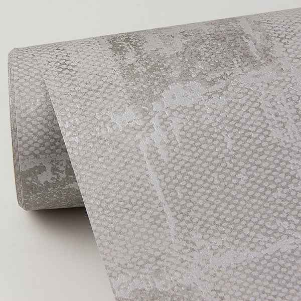 Varak Silver Textured Wallpaper - York Wallcoverings - 2976-86421 - York Wallcoverings Wallpaper