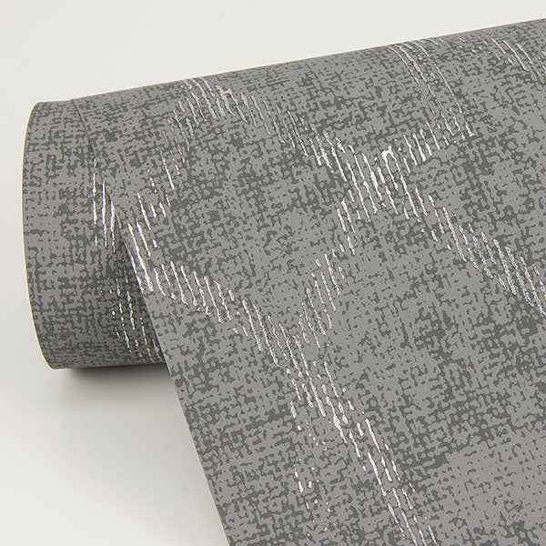 Ziva Silver Metallic Trellis Wallpaper - York Wallcoverings - 2976-86447 - York Wallcoverings Wallpaper
