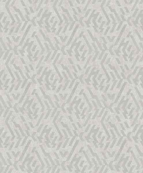 Kila Grey Geometric Wallpaper - York Wallcoverings - 2976-86535 - York Wallcoverings Wallpaper
