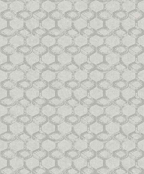 Besi Platinum Tiled Wallpaper - York Wallcoverings - 2976-86537 - York Wallcoverings Wallpaper