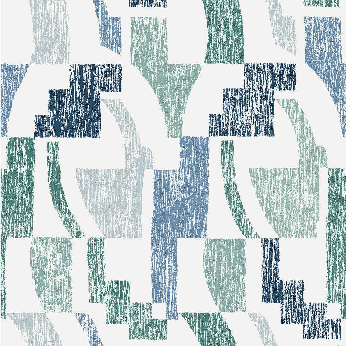 Cool Multi Lenny Geometric Peel & Stick - York Wallcoverings - NUS4633