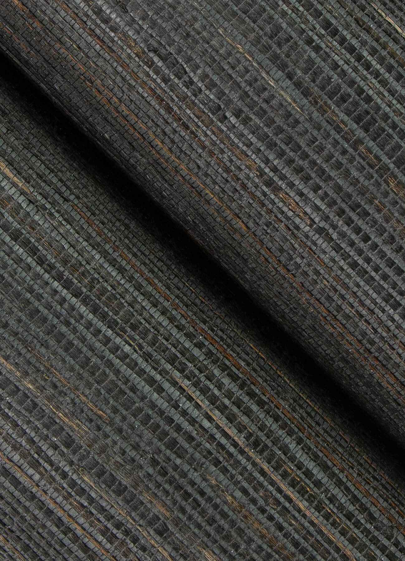 Shandong Charcoal Grasscloth Wallpaper - York Wallcoverings - 2923-80081 - York Wallcoverings Wallpaper