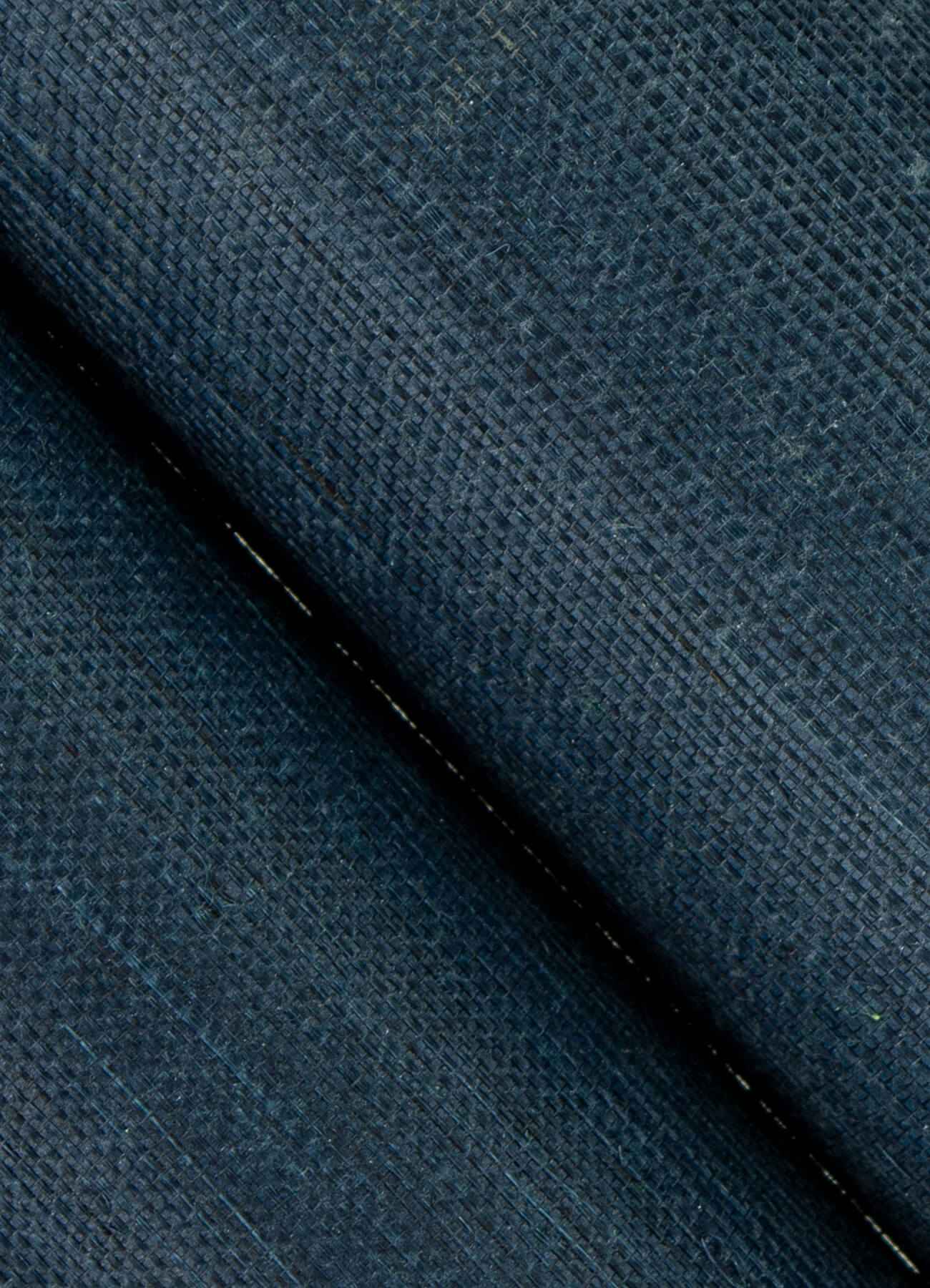 Peninsula Navy Sisal Grasscloth Wallpaper - York Wallcoverings - 2923-80088 - York Wallcoverings Wallpaper