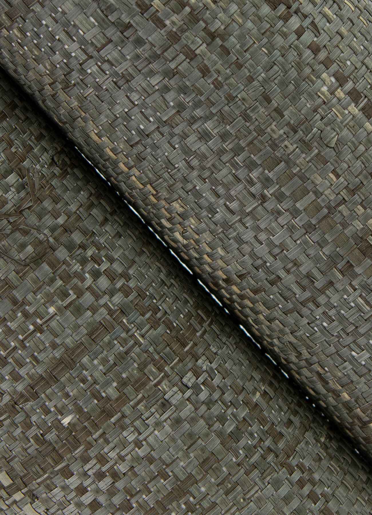 Cheng Grey Woven Grasscloth Wallpaper - York Wallcoverings - 2923-88019 - York Wallcoverings Wallpaper