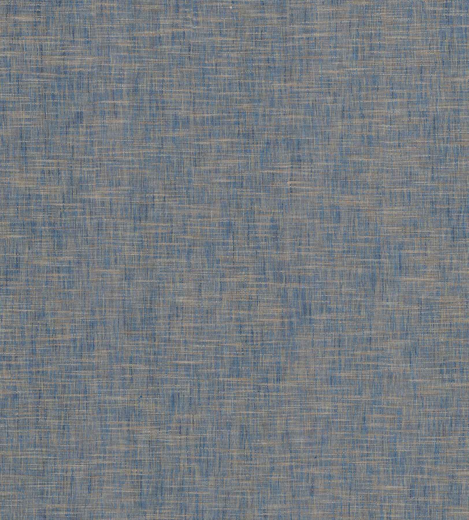 Genji Blue Woven Wallpaper - York Wallcoverings - 2923-88027 - York Wallcoverings Wallpaper