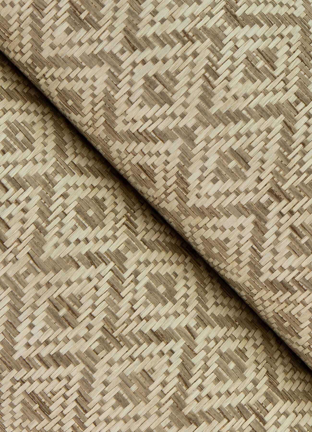 Hui Beige Paper Weave Wallpaper - York Wallcoverings - 2923-88043 - York Wallcoverings Wallpaper