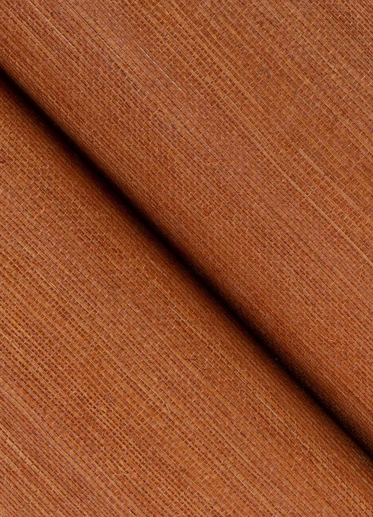 Yunri Burnt Sienna Sisal Grasscloth Wallpaper - York Wallcoverings - 2923-88057 - York Wallcoverings Wallpaper