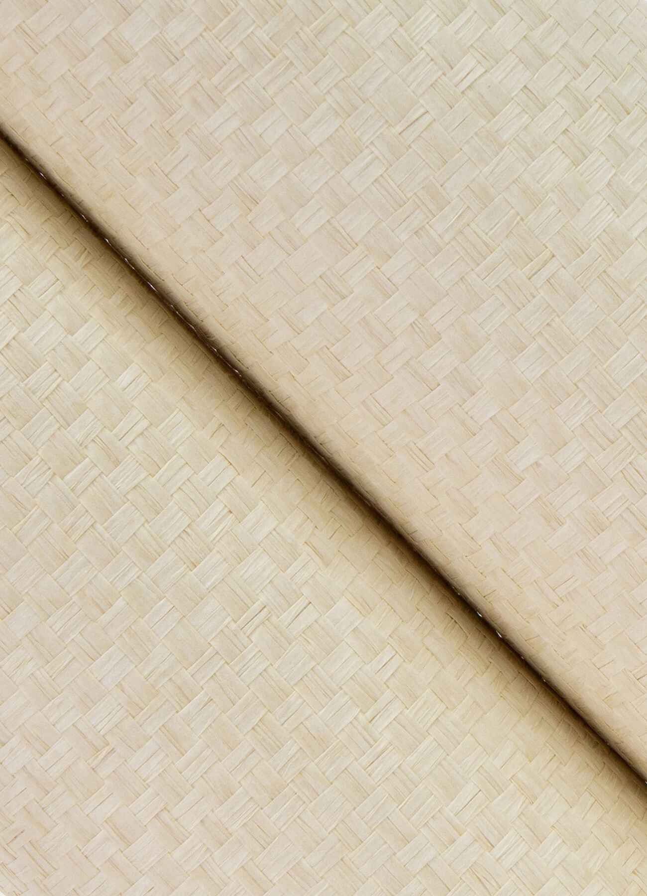 Peizhi Ivory Basketweave Wallpaper - York Wallcoverings - 2923-88070 - York Wallcoverings Wallpaper