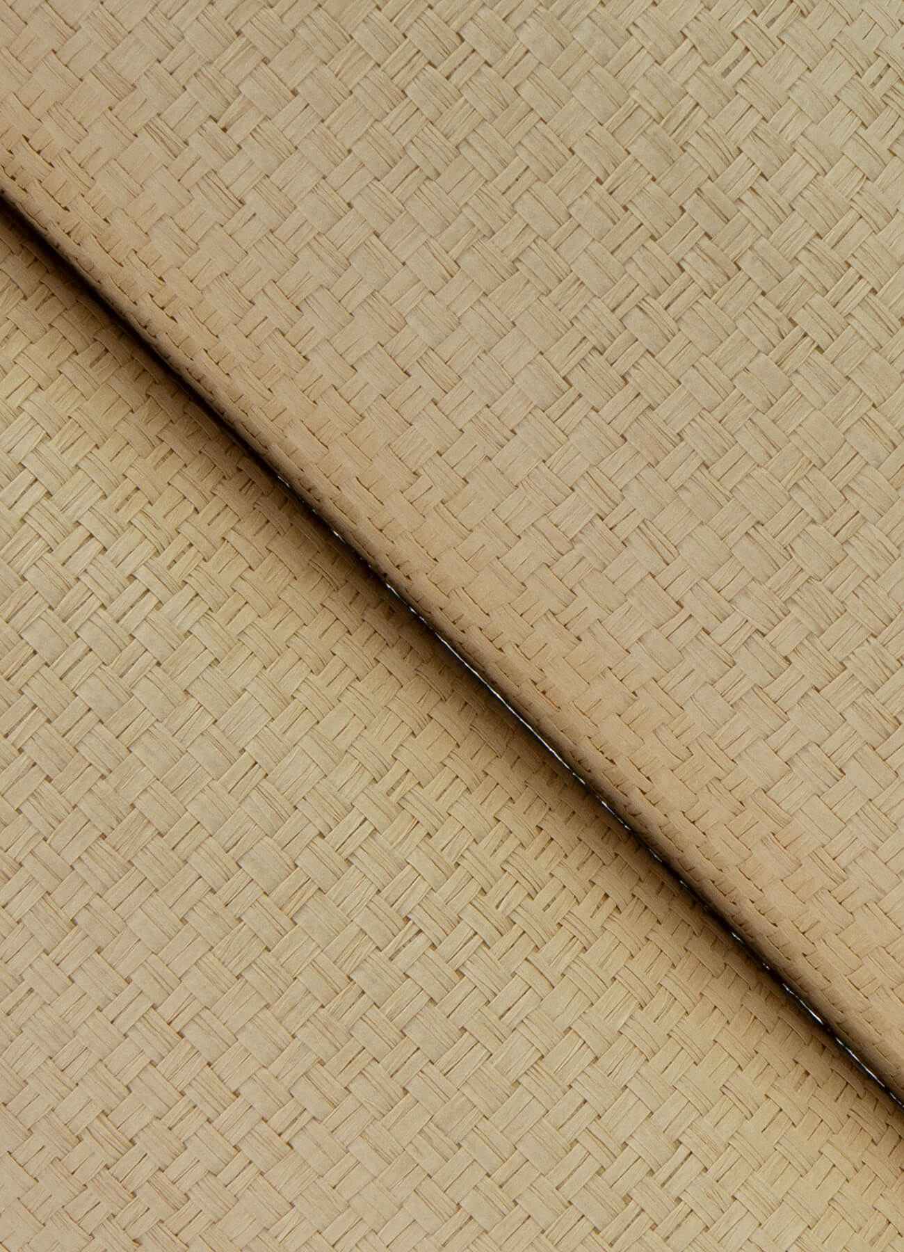 Peizhi Khaki Basketweave Wallpaper - York Wallcoverings - 2923-88071 - York Wallcoverings Wallpaper