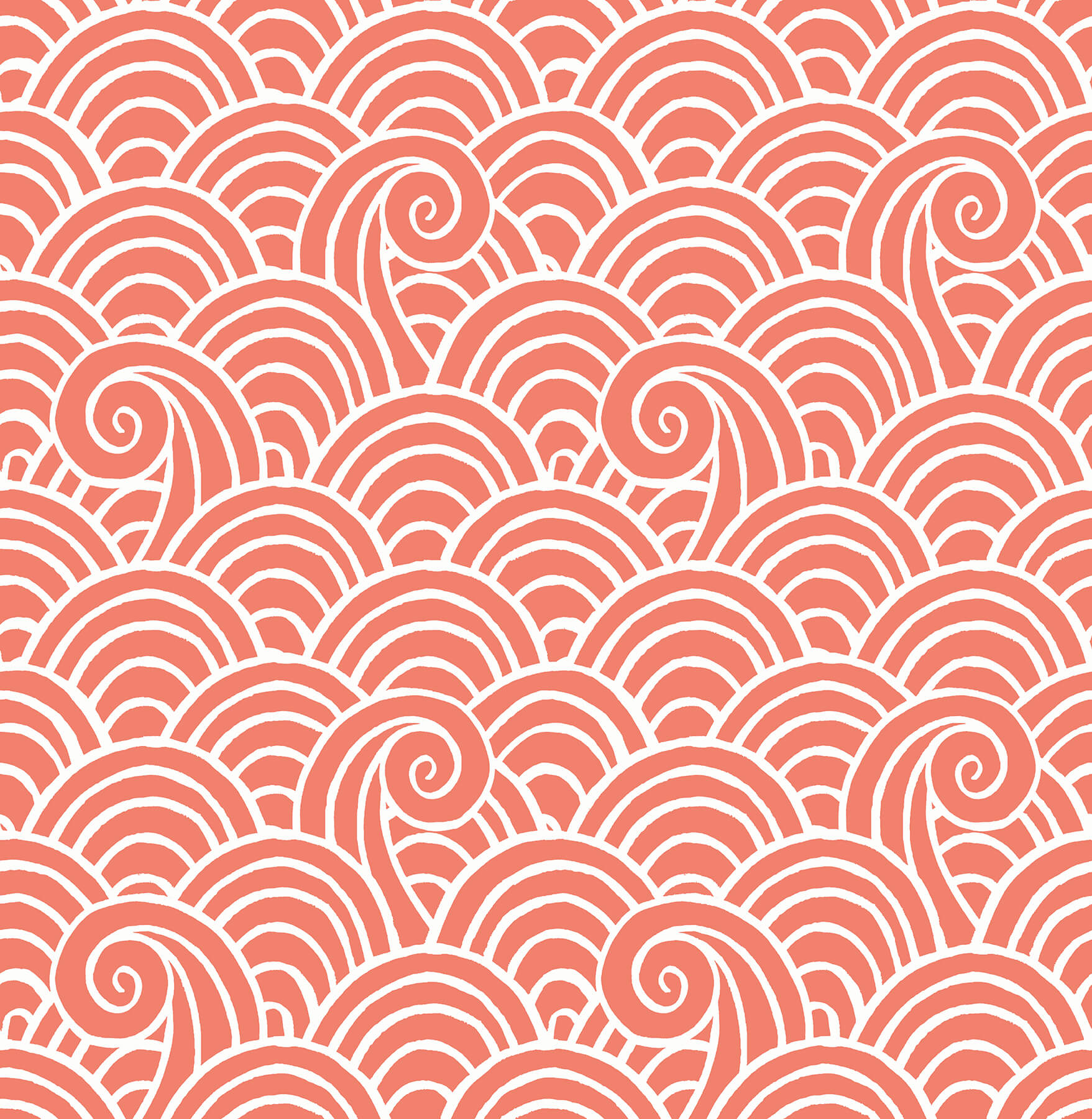 alorah-coral-wave-wallpaper-york-wallcoverings-4081-26306 - York Wallcoverings Papel pintado