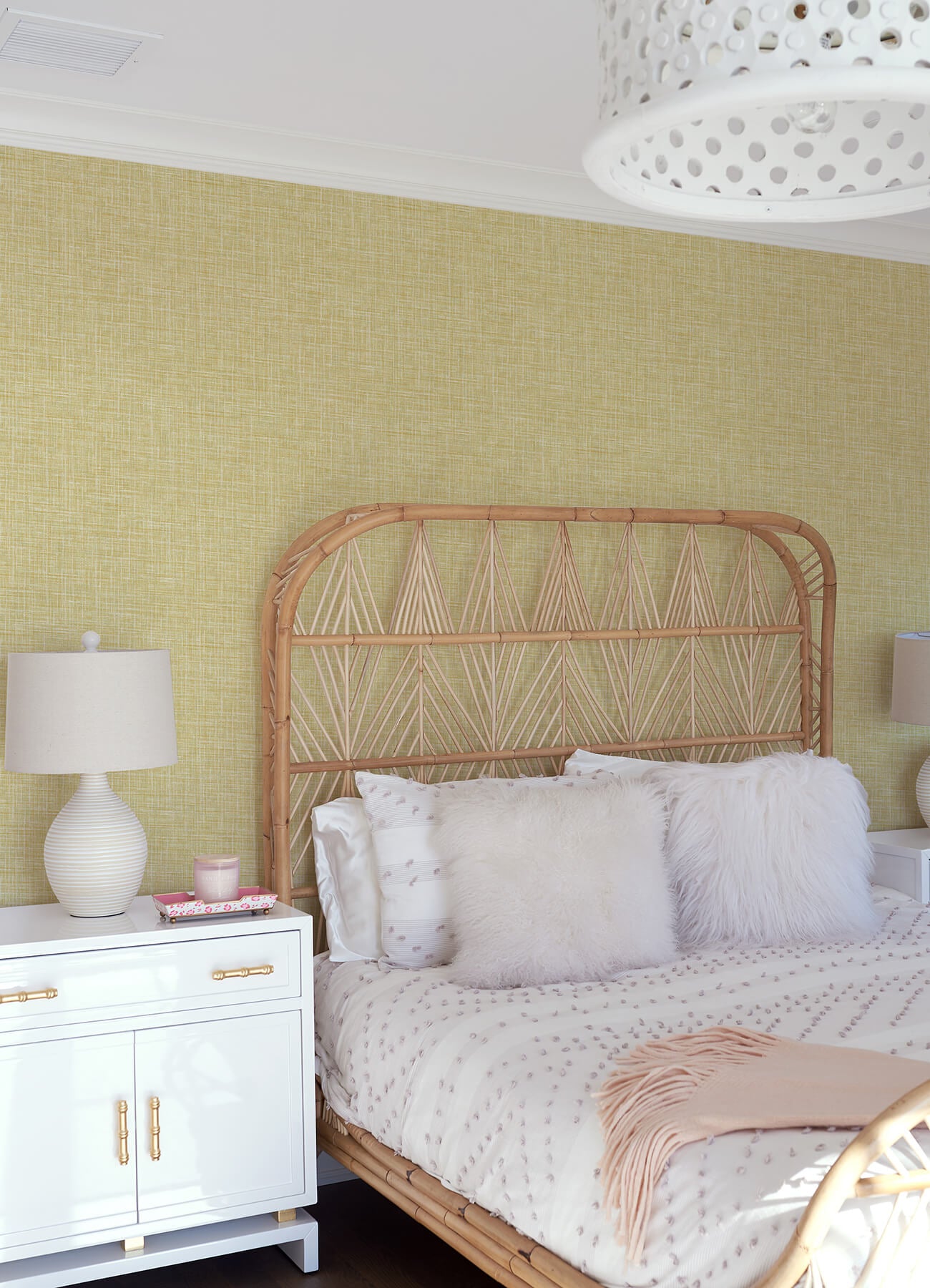 emerson-yellow-faux-linen-wallpaper-york-wallcoverings-4081-26356 - York Wallcoverings Papel pintado