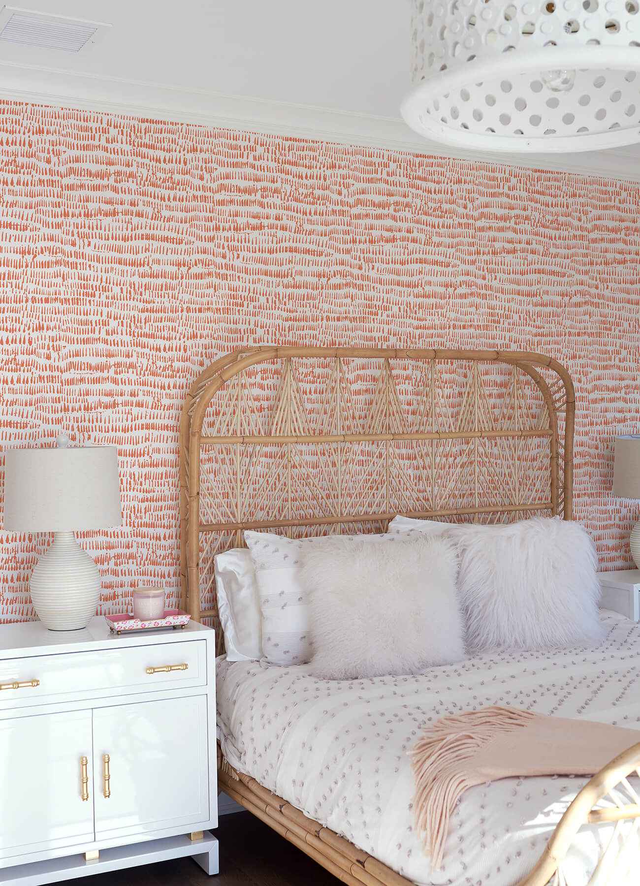 Runes Orange Brushstrokes Wallpaper - York Wallcoverings - 4081-26359 - York Wallcoverings Wallpaper