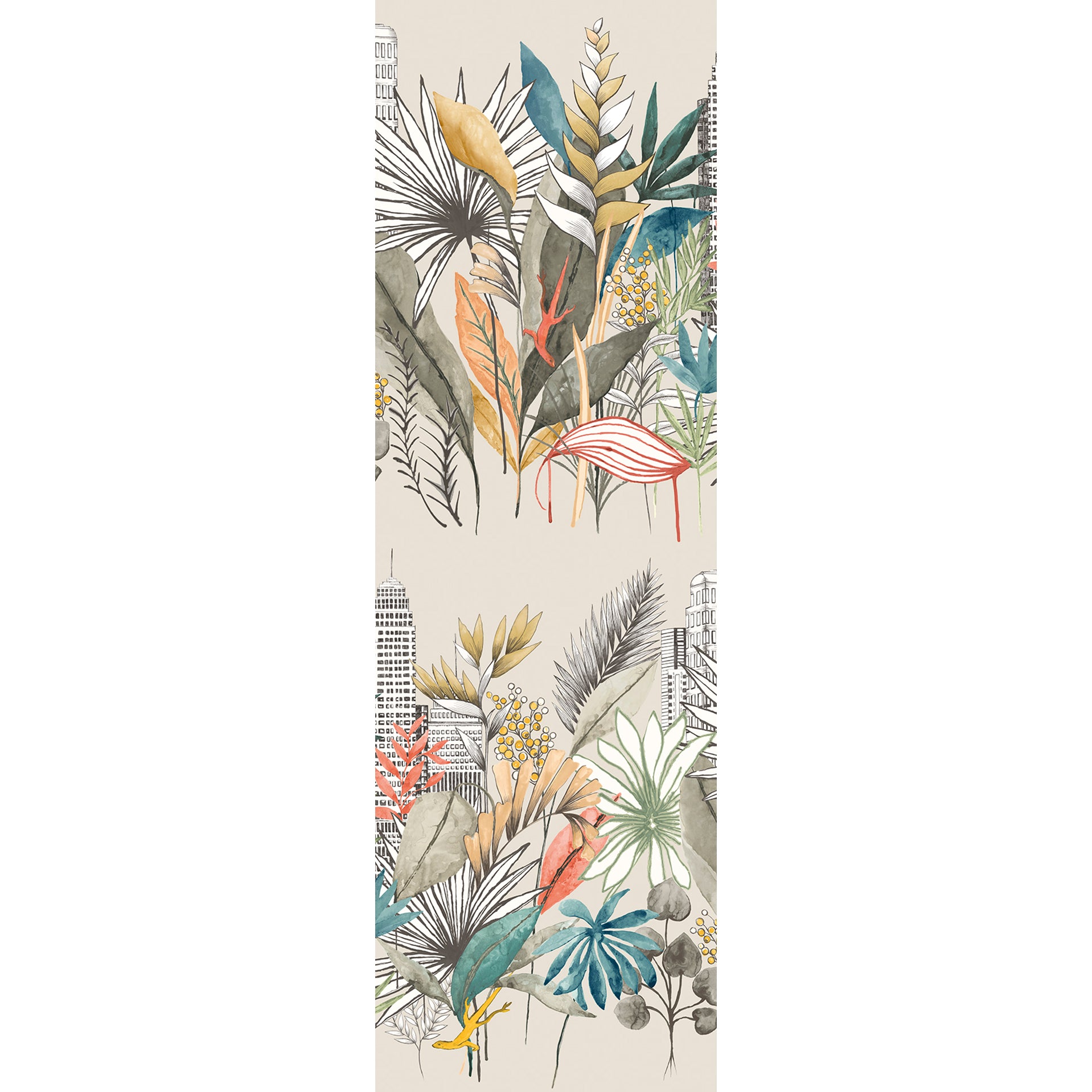 sierra-neutral-urban-tropic-wallpaper-york-wallcoverings-cep50109w - York Wallcoverings Papel pintado