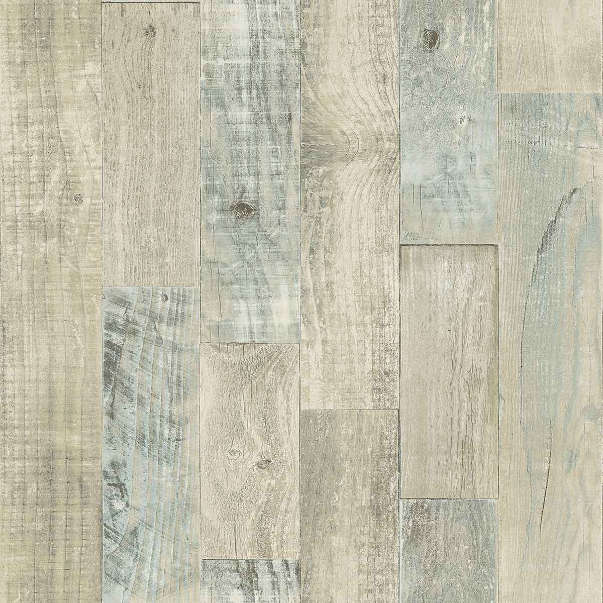 Chebacco Taupe Wood Planks Wallpaper - York Wallcoverings - 3124-12692 - York Wallcoverings Wallpaper