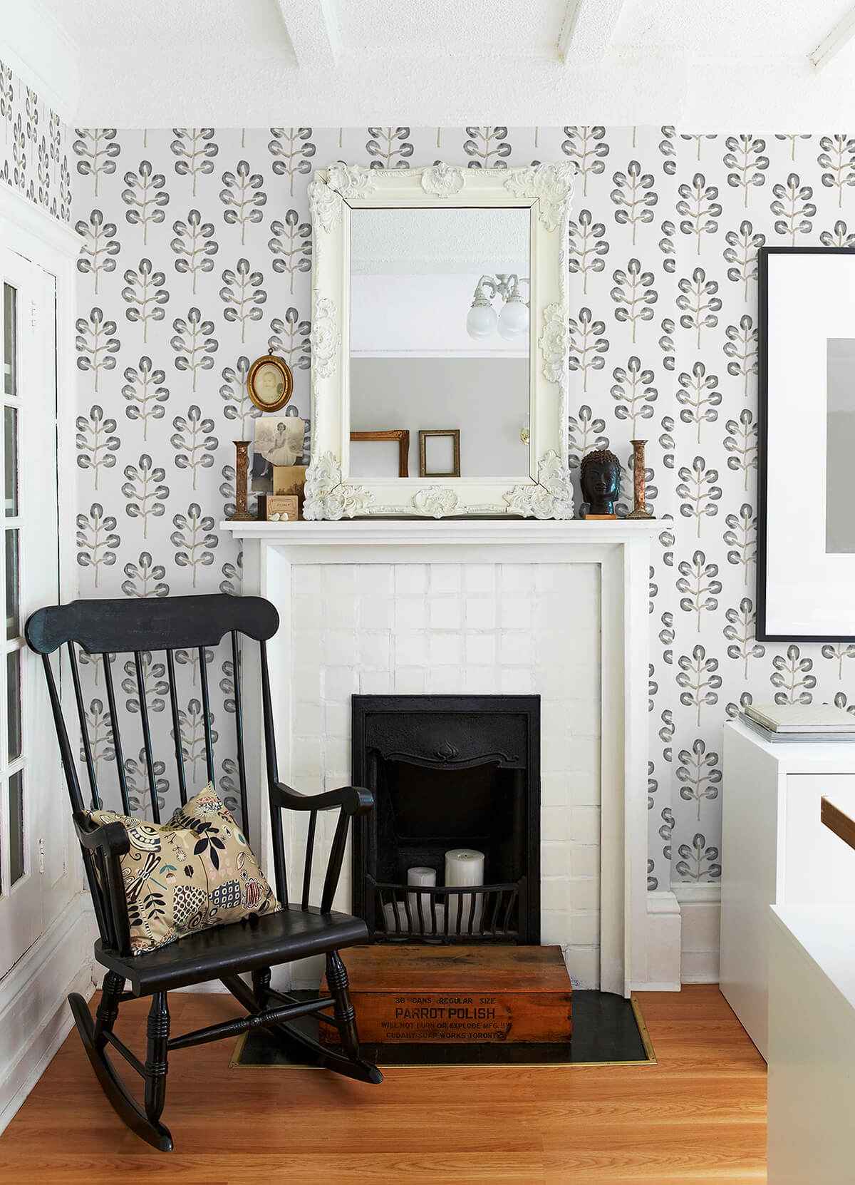 Plum Tree Black Botanical Wallpaper - York Wallcoverings - 3124-13875 - York Wallcoverings Wallpaper