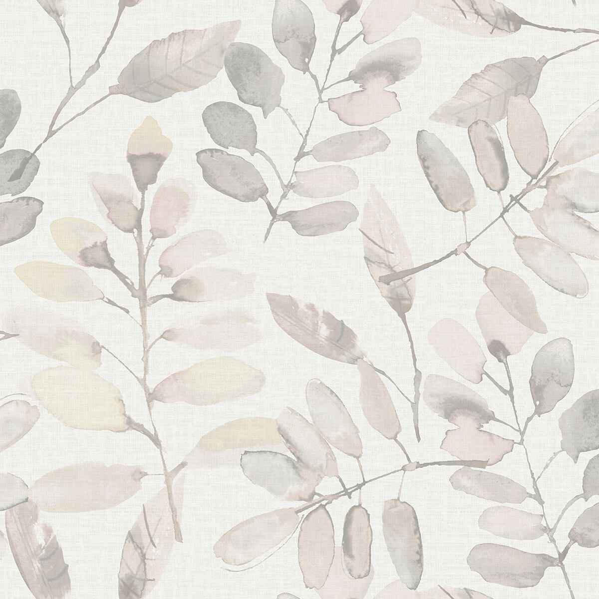 Pinnate Blush Leaves Wallpaper - York Wallcoverings - 3124-13906 - York Wallcoverings Wallpaper