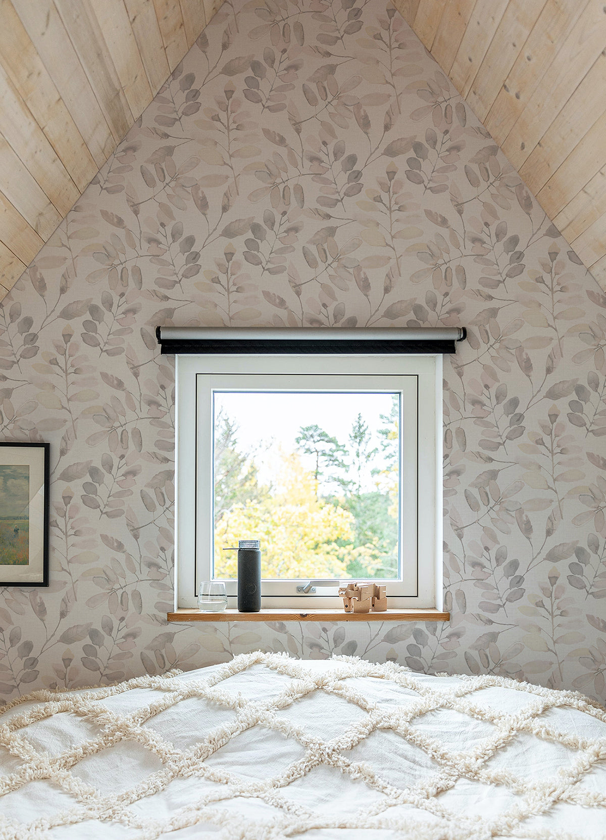 Pinnate Blush Leaves Wallpaper - York Wallcoverings - 3124-13906 - York Wallcoverings Wallpaper