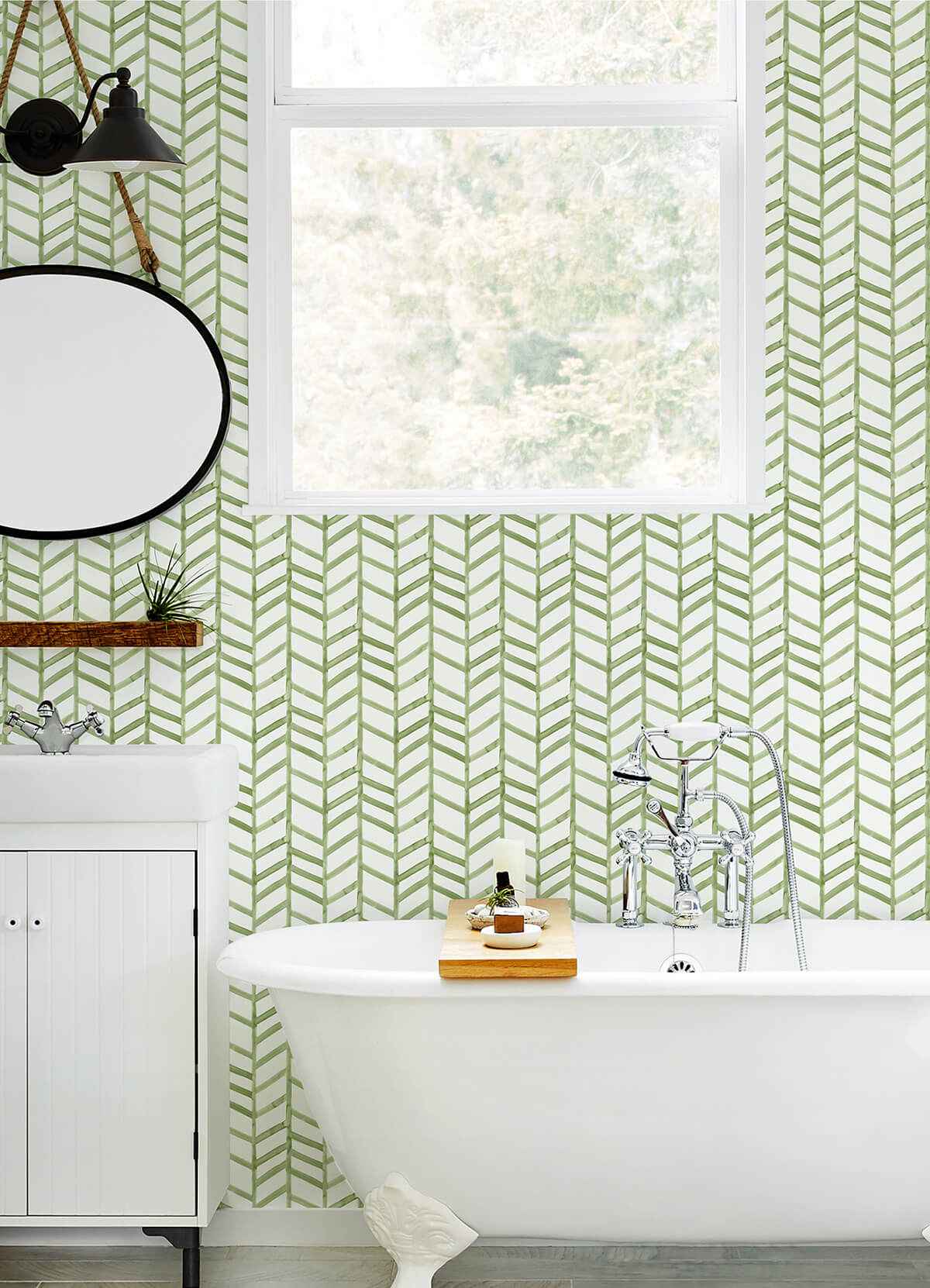 Fletching Green Geometric Wallpaper - York Wallcoverings - 3124-13921 - York Wallcoverings Wallpaper