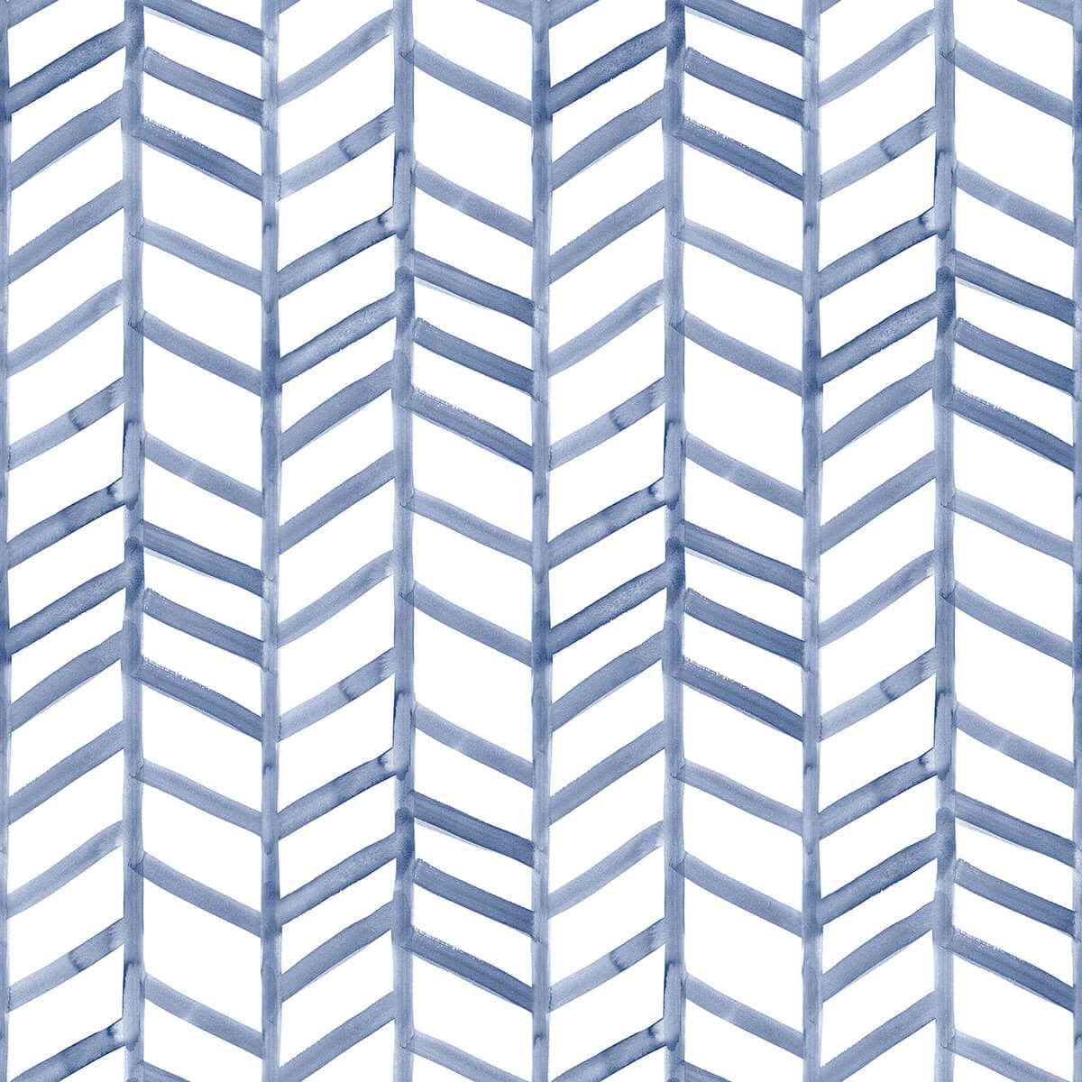 Fletching Navy Geometric Wallpaper - York Wallcoverings - 3124-13923 - York Wallcoverings Wallpaper