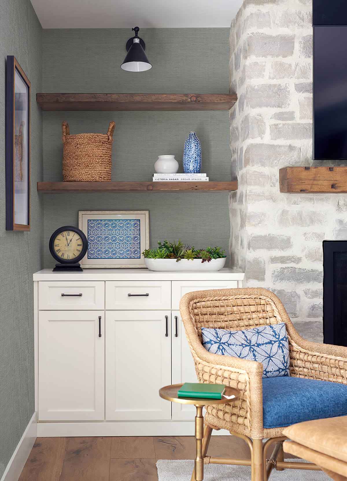 Agave Grey Faux Grasscloth Wallpaper - York Wallcoverings - 3124-24279 - York Wallcoverings Wallpaper