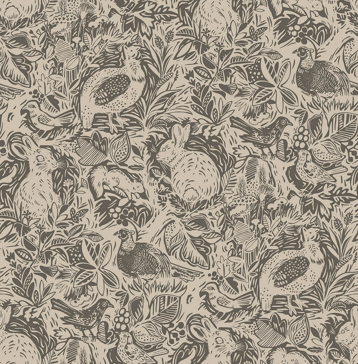 Charcoal Terrene Peel and Stick Wallpaper - York Wallcoverings - NUS4303 - York Wallcoverings Wallpaper