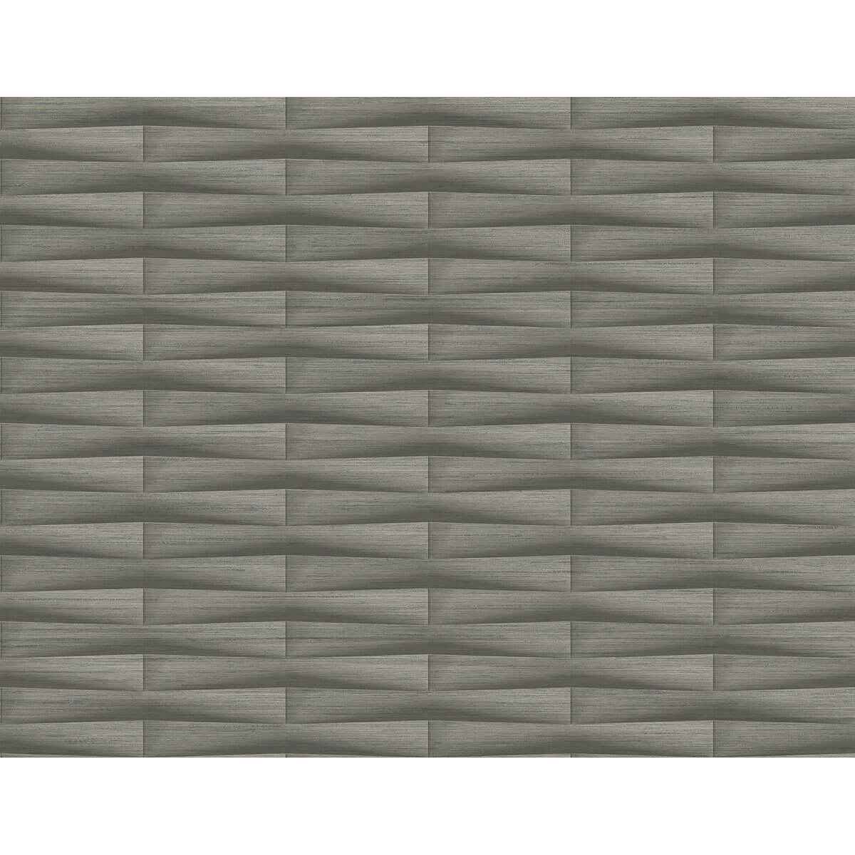 Gator Brown Geometric Stripe Wallpaper - York Wallcoverings - 2988-70006 - York Wallcoverings Wallpaper