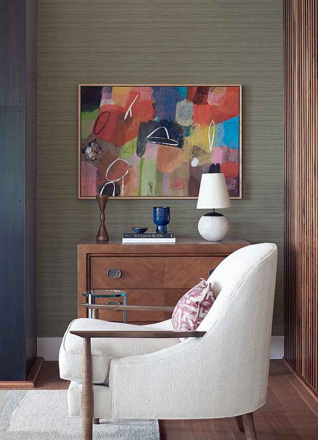 Shantung Brown Silk Wallpaper - York Wallcoverings - 2988-70106 - York Wallcoverings Wallpaper