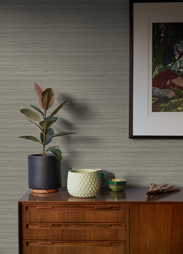 shantung-brown-silk-wallpaper-york-wallcoverings-2988-70106 - York Wallcoverings Wallpaper
