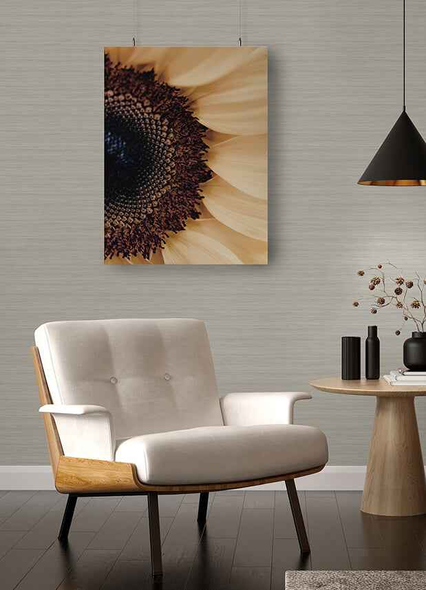 Shantung Slate Silk Wallpaper - York Wallcoverings - 2988-70107 - York Wallcoverings Wallpaper