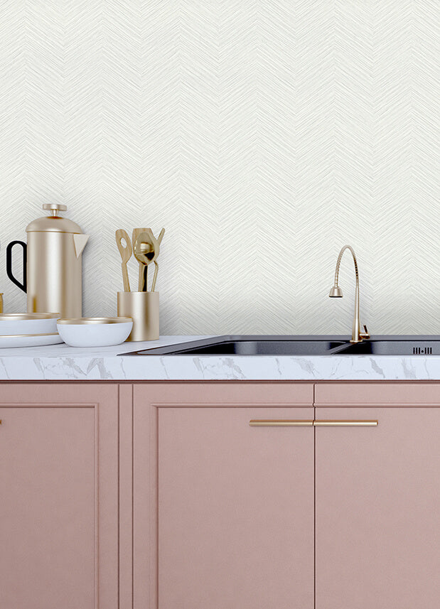 apex-white-weave-wallpaper-york-wallcoverings-2988-70400 - York Wallcoverings Papel pintado