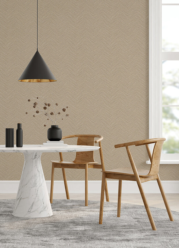 apex-beige-weave-wallpaper-york-wallcoverings-2988-70406 - York Wallcoverings Papel pintado