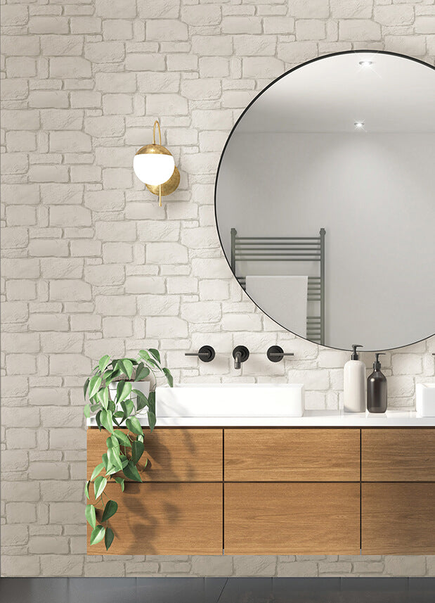 casablanca-ivory-stone-wallpaper-york-wallcoverings-2988-70503 - York Wallcoverings Wallpaper
