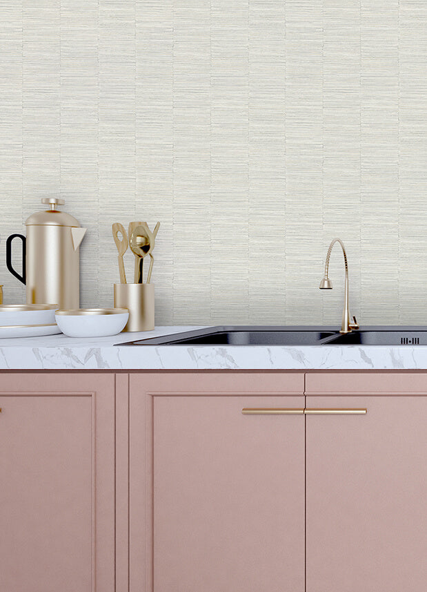 jenga-light-grey-striped-column-wallpaper-york-wallcoverings-2988-70605 - York Wallcoverings Wallpaper
