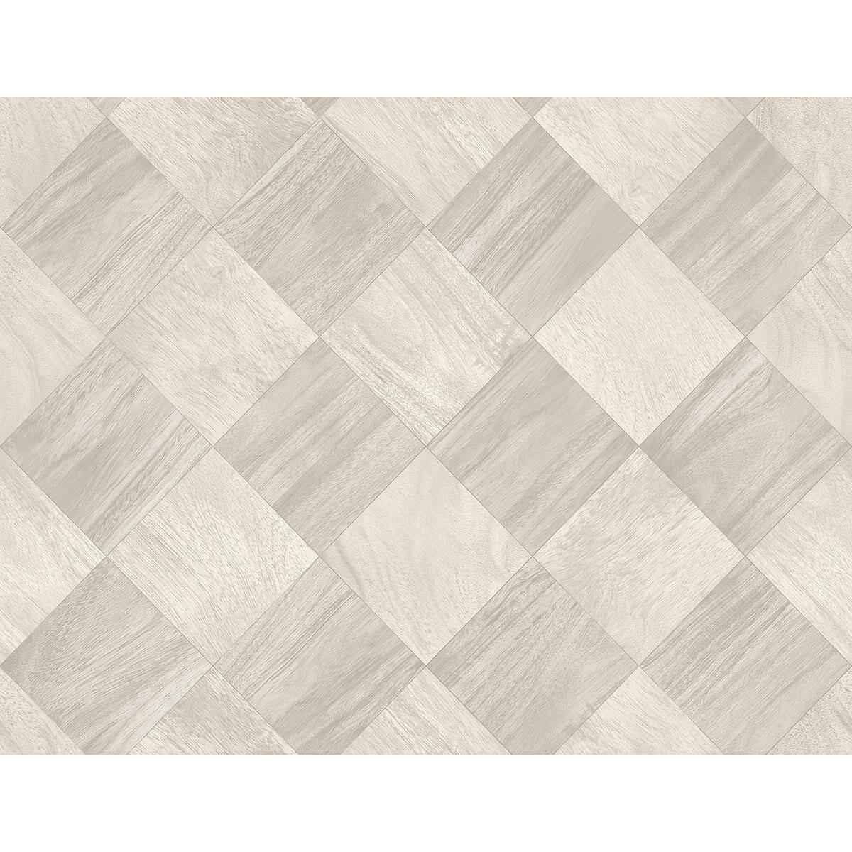 Thriller Light Grey Wood Tile Wallpaper - York Wallcoverings - 2988-70808 - York Wallcoverings Wallpaper