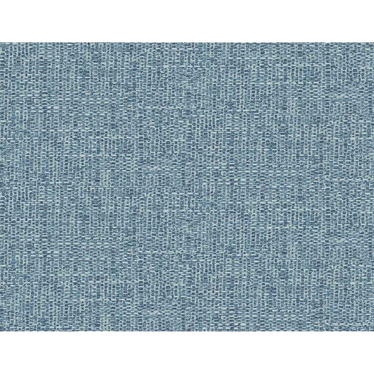 Snuggle Blue Woven Texture Wallpaper - York Wallcoverings - 2988-70902