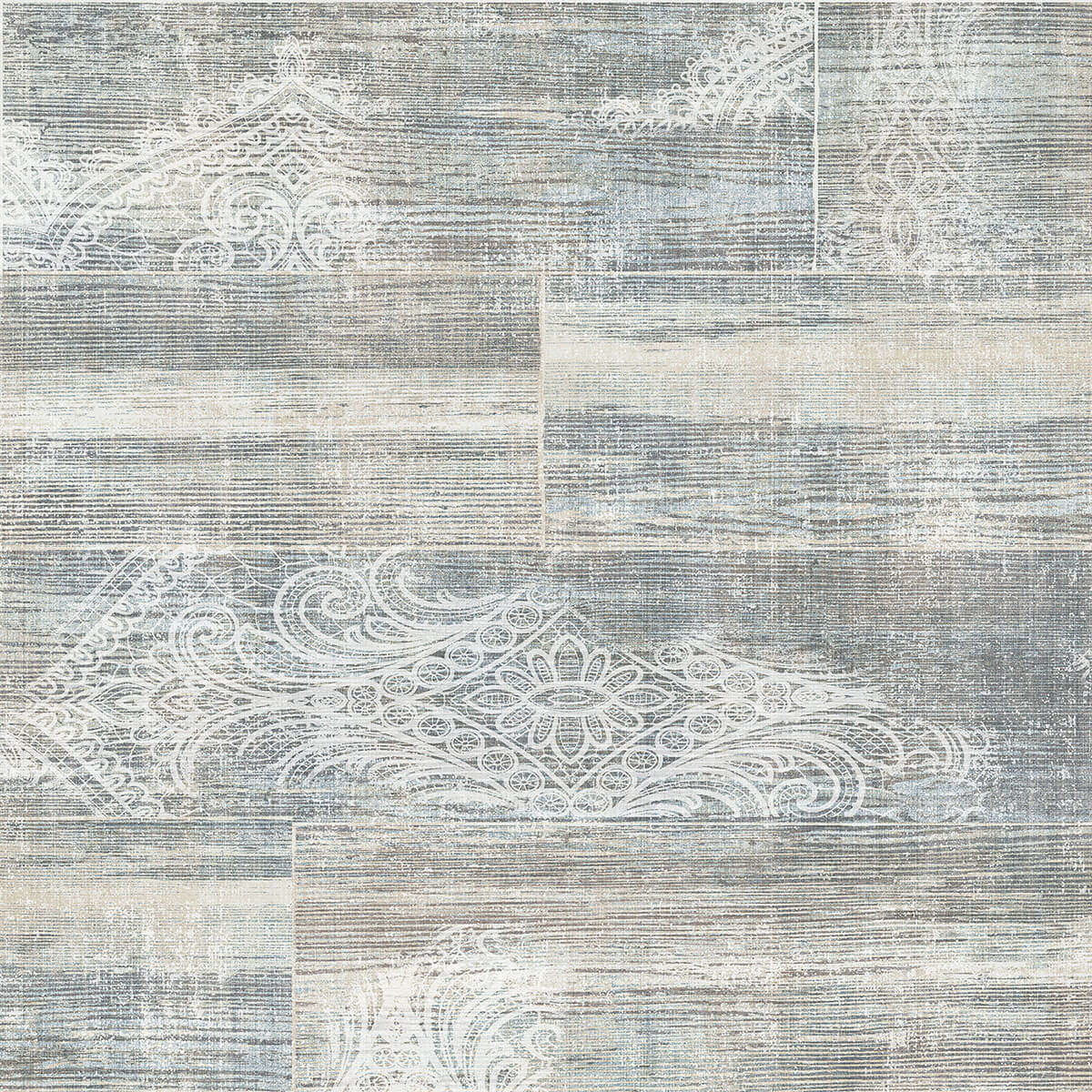 inaya-blue-ornament-wallpaper-york-wallcoverings-md17301 - York Wallcoverings Wallpaper