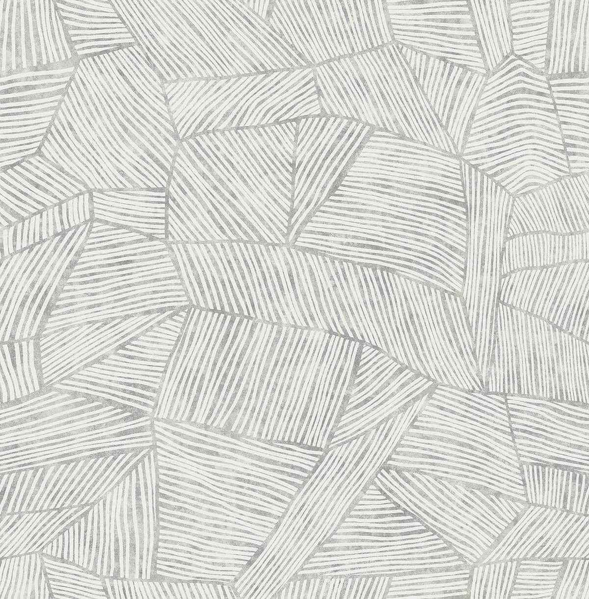 Aldabra Grey TextuGeometric Wallpaper - York Wallcoverings - 4014-26402 - York Wallcoverings Wallpaper