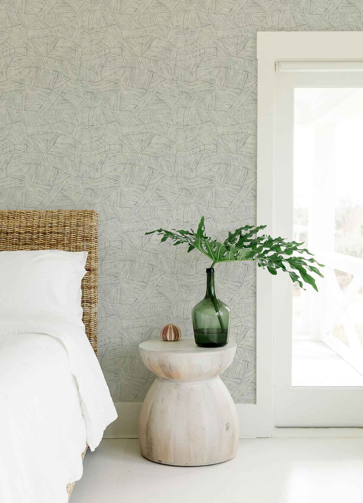 Aldabra Grey TextuGeometric Wallpaper - York Wallcoverings - 4014-26402 - York Wallcoverings Wallpaper